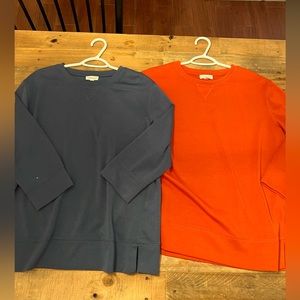 Men’s Polyester Westbound Crewnecks Size large ( 2 pcs )